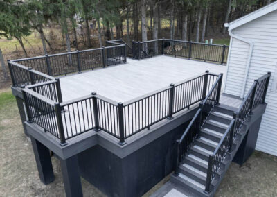 Our expertise and passion for creating outdoor living spaces are unmatched, as we specialize in designing and building high-quality, durable composite decks tailored to your lifestyle and preferences.